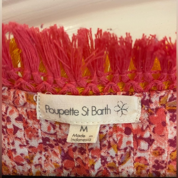 Poupette St. Barth Sasha Mini Dress - Size M - Picture 3 of 7
